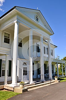 Front entrance to Government House in Charlottetown