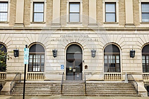 Old Federal Building Courthouse entrance