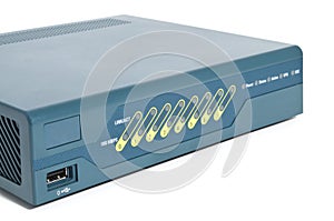 Front of an ethernet firewall