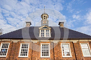 Front facade of the historic weigh house in Leer photo