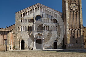 Front Facade of the Parma Cathedral