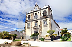 Lajes das Flores - the parochial Church of Nossa Senhora do RosÃÂ¡rio photo