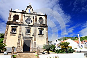 Lajes das Flores - the parochial Church of Nossa Senhora do RosÃÂ¡rio photo