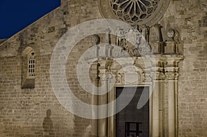 Front of the famous Otranto Cathedral