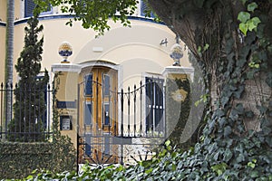 Front Gate of Mansion in Sao Paulo