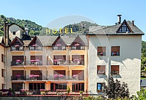 Front of hotel