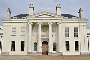 Front of Hylands House