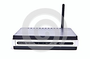 Front of internet router