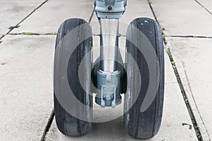 Front landing gear light aircraft