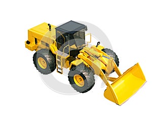 Front loader isolated