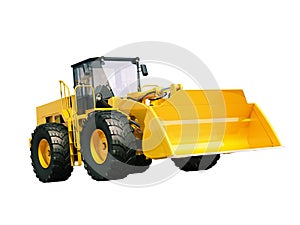 Front loader isolated