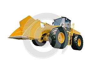 Front loader isolated