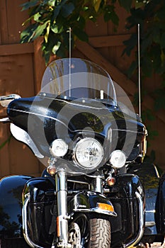 Front of motorcycle