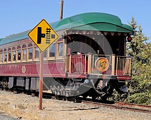 Front of The Napa Valley Wine Train