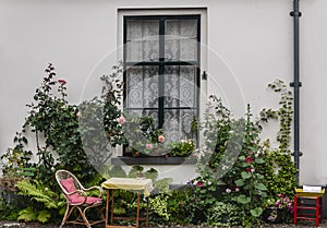 Front of an old Dutch house