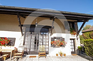 Front porch of a home