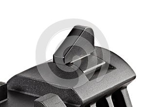 Front sight on a large handgun