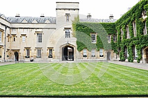 Front quad of Lincoln College, University of Oxford photo