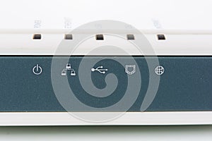 Front router network hub