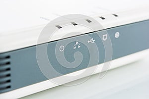 Front router network hub