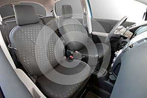 Front seats in passinger car