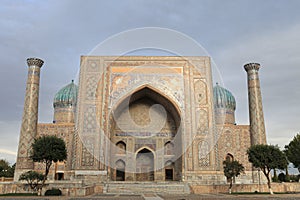 Front of Sher Dor Madrasah