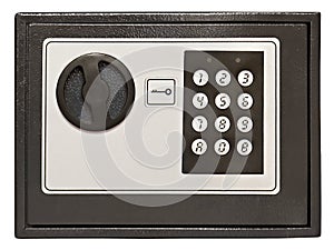 Front side a small safe