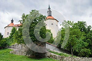 Front of the Skofja Loka Castle, Slovenia