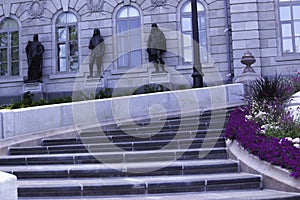 Front Steps Of The House Of Parliament