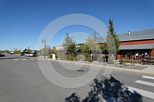 Front Street in Whitehorse, Canada