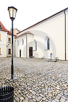 Front synagogue, Jewish Quarter, Trebic, Czech Republic