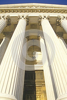 Front of the United States Supreme Court Building, Washington, D.C.