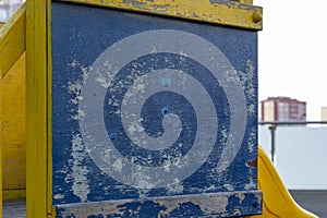 Front view abstract wood pattern