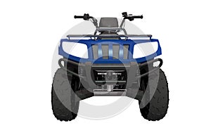 Front View ATV Quad Bike