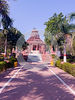 Front view of Birla Sun Temple Gwalior,MP, India