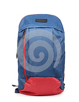 Blue backpack