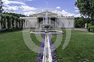 Front view of Charlottenhof Palace in Park Sanssouci at Potsdam photo