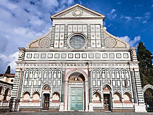 Front view Church Santa Maria Novella di Firenze