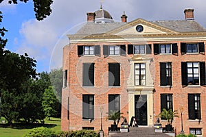 Front view of dutch castle Rosendael