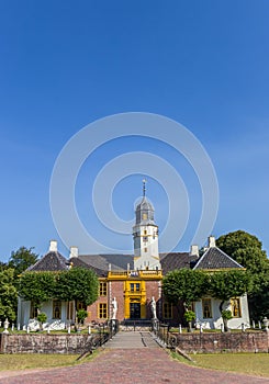 Front view of the Fraeylemaborg mansion in Slochteren photo