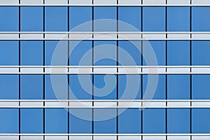 The glass modern building facade texture, background