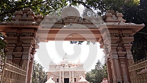 front view of god ramachandra temple.chennai