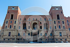 Front View of the Governament Palace in the Center of Taranto, in the South of Italy photo