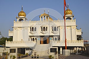 Front View, Gurudwara Guru Singh Sahib, Dehu Road, Pune, Maharashtra