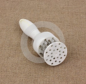 Front View Hand Meat Tenderizer photo