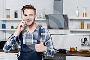 front view of happy young man