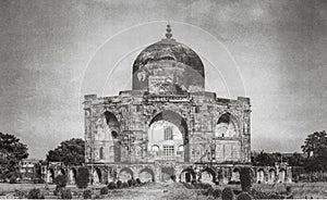 Front view of Hazira tombs of Qutb-ud-din Muhammad Khan Vadodar