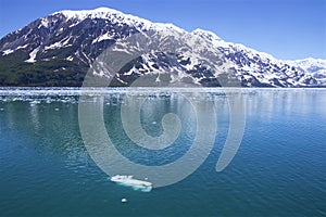 Front view of the Hubbard Glacier, Alaska