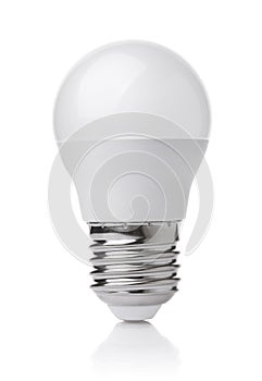 Front view of LED light bulb