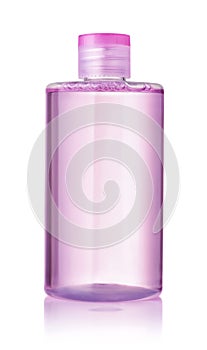 Front view of micellar deep cleansing water bottle photo